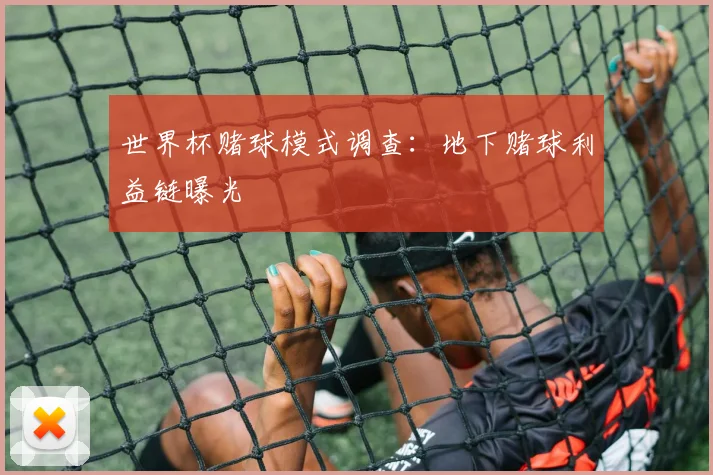 世界杯赌球模式调查：地下赌球利益链曝光