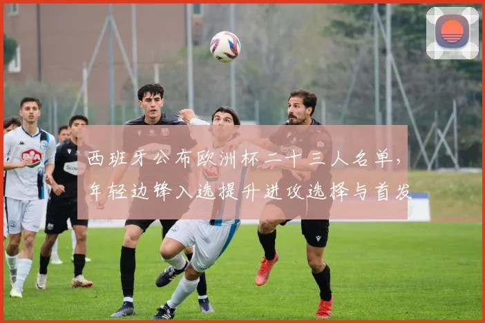 西班牙公布欧洲杯二十三人名单，年轻边锋入选提升进攻选择与首发竞争